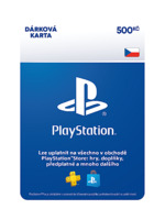 PlayStation Store - Darčeková karta - 500 Kč (PS DIGITAL)