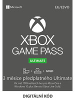 Microsoft Xbox Game Pass Ultimate - 3 měsíce
