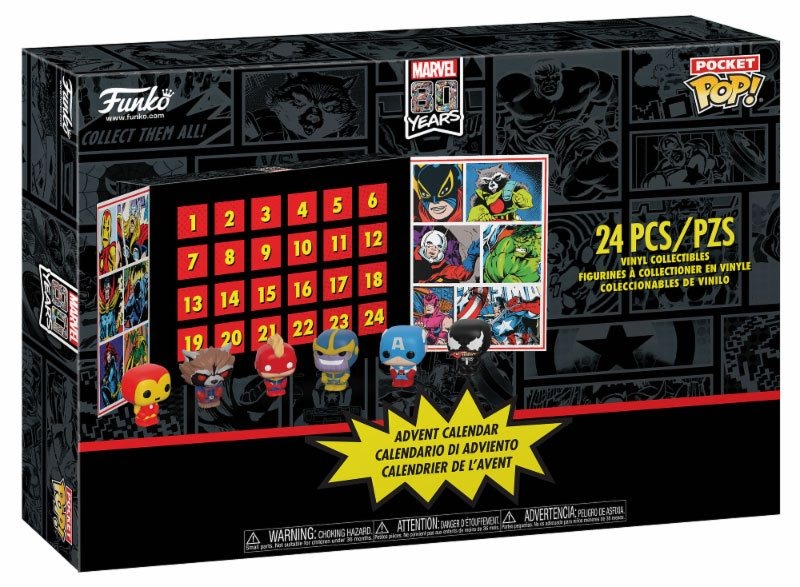 Adventný kalendár Marvel (Funko Pocket POP!)