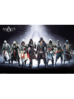 Plagát Assassins Creed - Characters