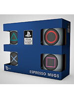 Hrnček PlayStation - Espresso Sada - 4 ks