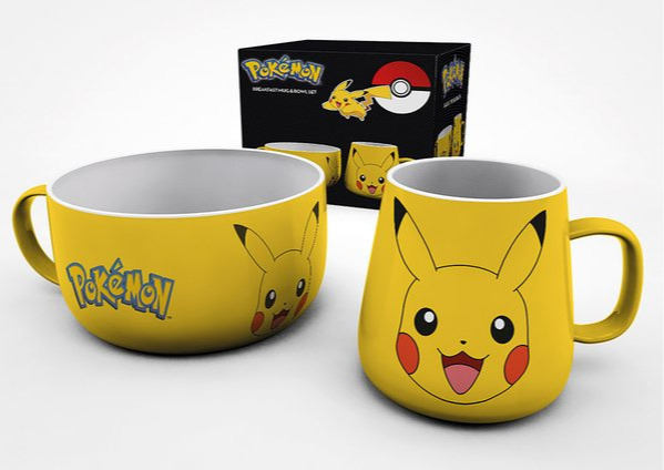 Raňajkový set Pokémon - Pikachu