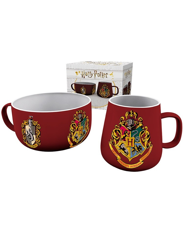 Raňajkový set Harry Potter - Crests
