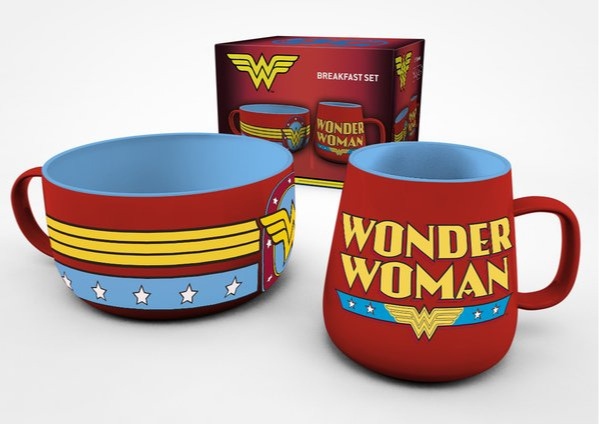 Raňajkový set DC Comics - Wonder Woman