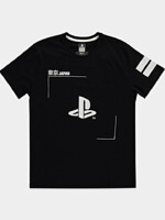 Tričko PlayStation - Black & White (veľkosť L)
