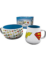 Raňajkový set DC Comics - Logos