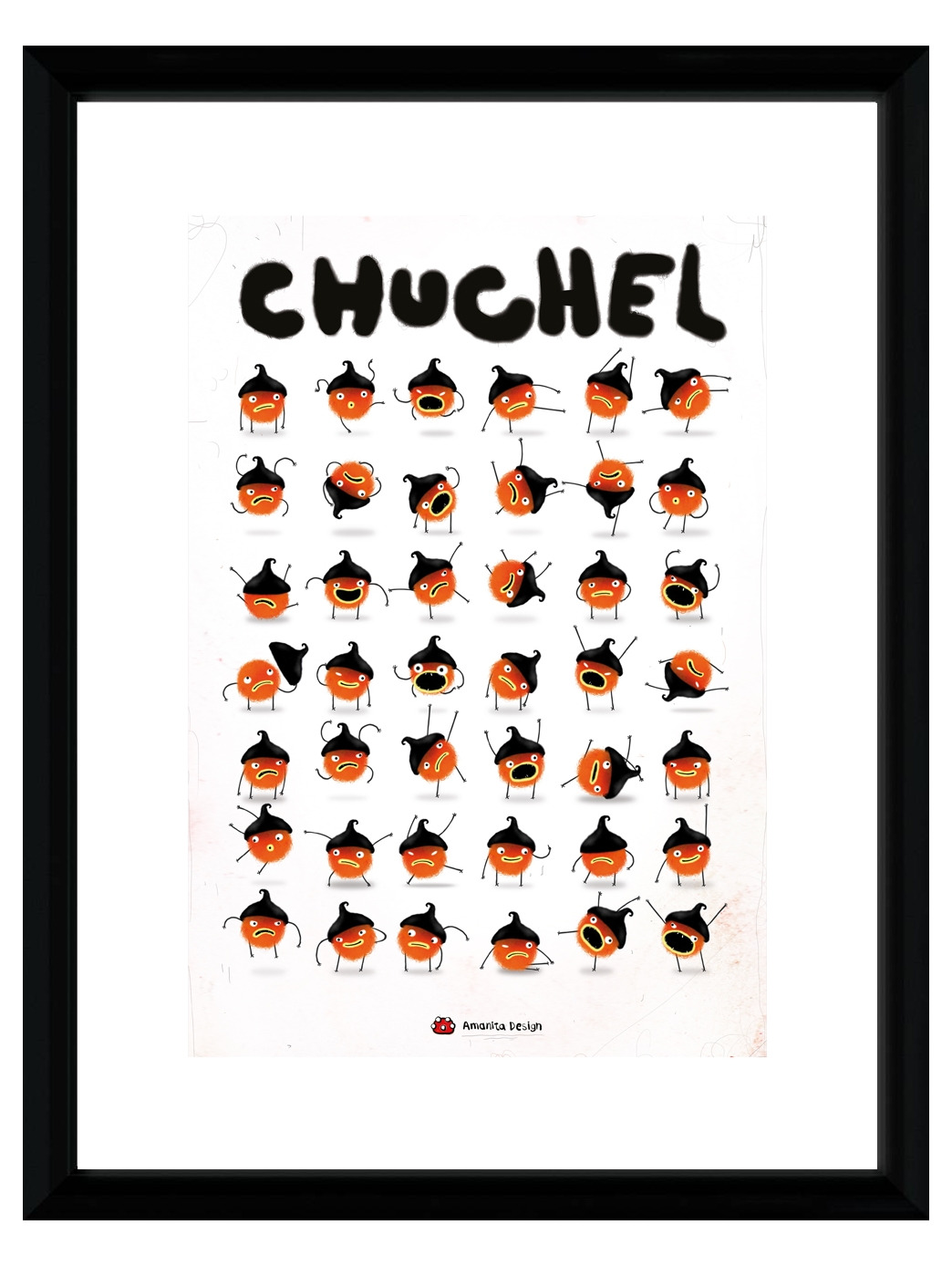 Zarámovaný plagát Xzone Originals - Chuchel