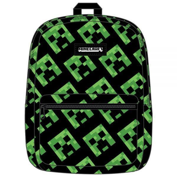 Batoh Minecraft - detský Creeper AOP