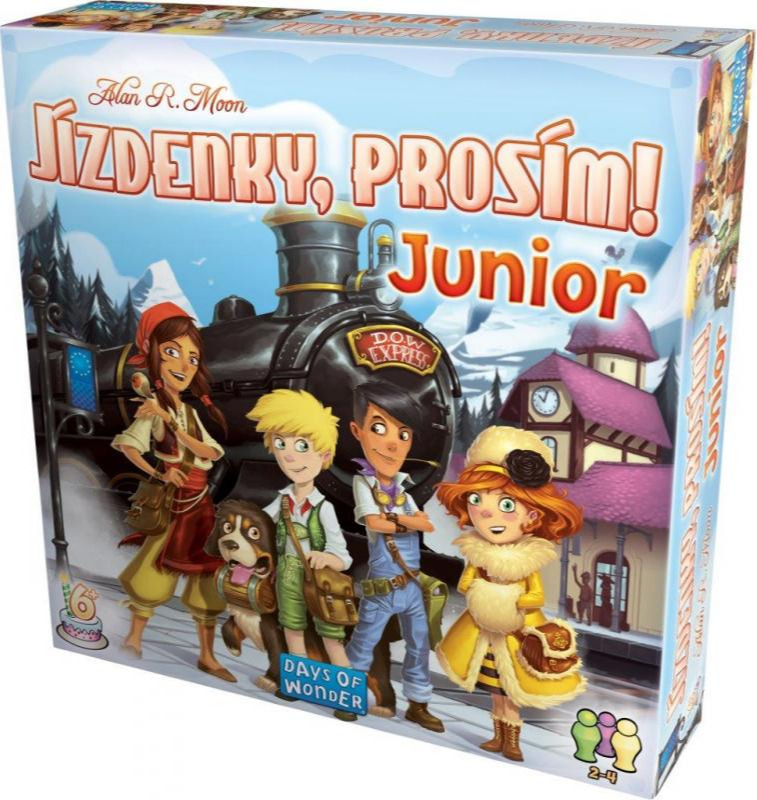 Stolová hra Jízdenky, prosím! Junior