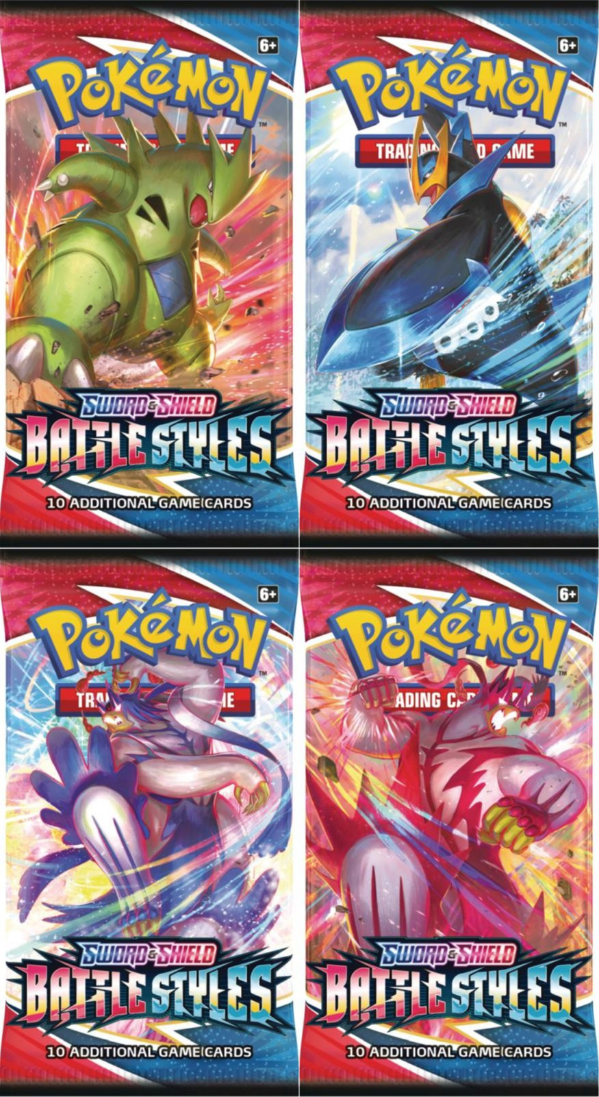 Kartová hra Pokémon TCG: Sword & Shield Battle Styles - booster (10 kariet)