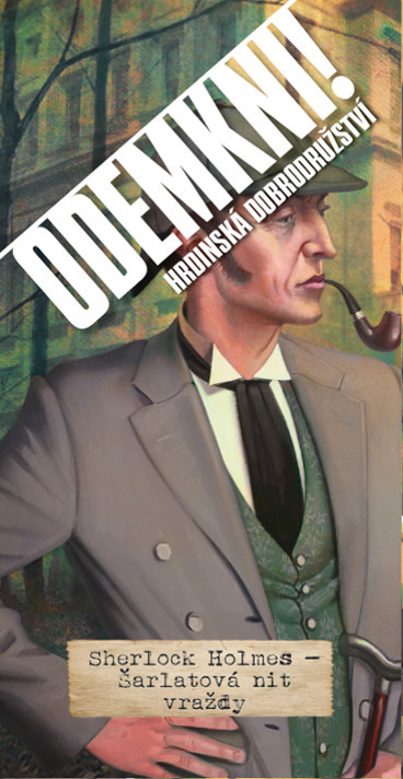 Stolová hra Odemkni: Hrdinská dobrodružství - Sherlock Holmes: Šarlatová nit vraždy