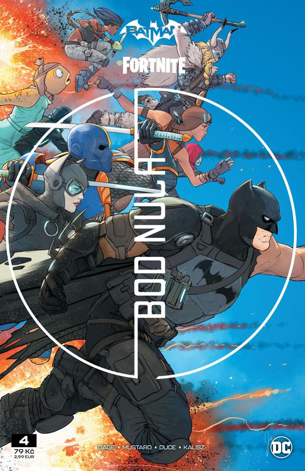 Komiks Batman/Fortnite: Bod Nula #4