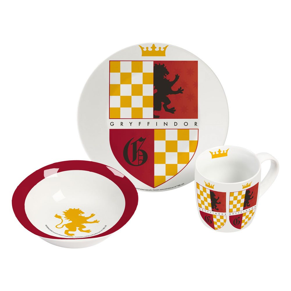 Raňajkový set Harry Potter - Gryffindor