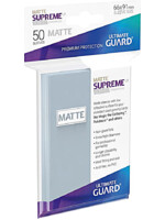 Ochranné obaly na karty Ultimate Guard - Supreme UX Sleeves Standard Matte Transparent (50 ks)