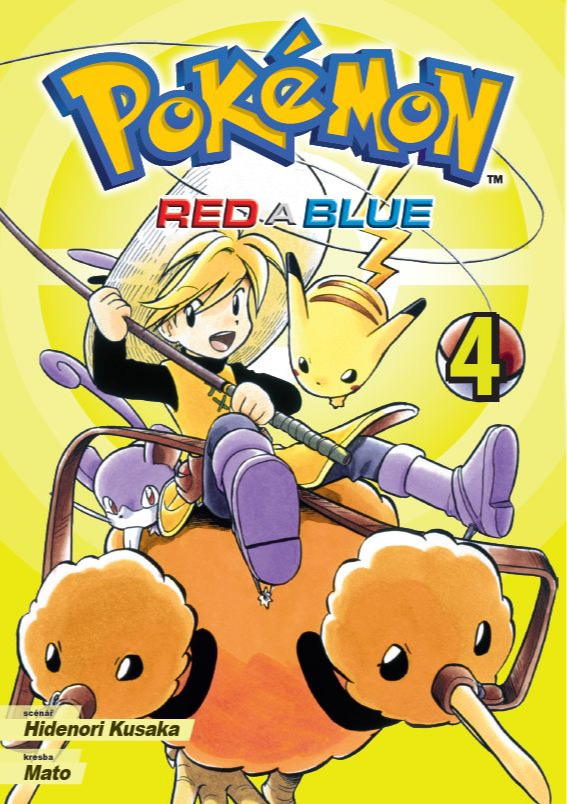 Komiks Pokémon - Red a Blue 4