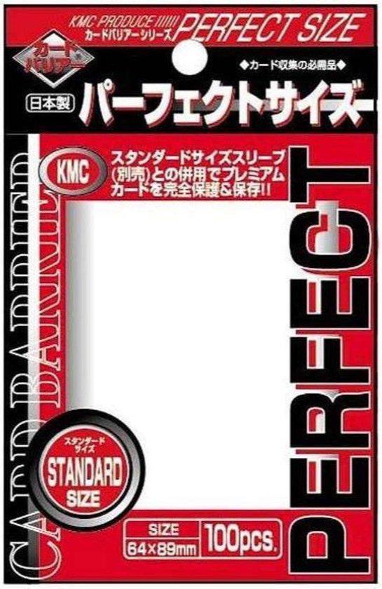 Ochranné obaly na karty KMC - Perfect Fit (100 ks)