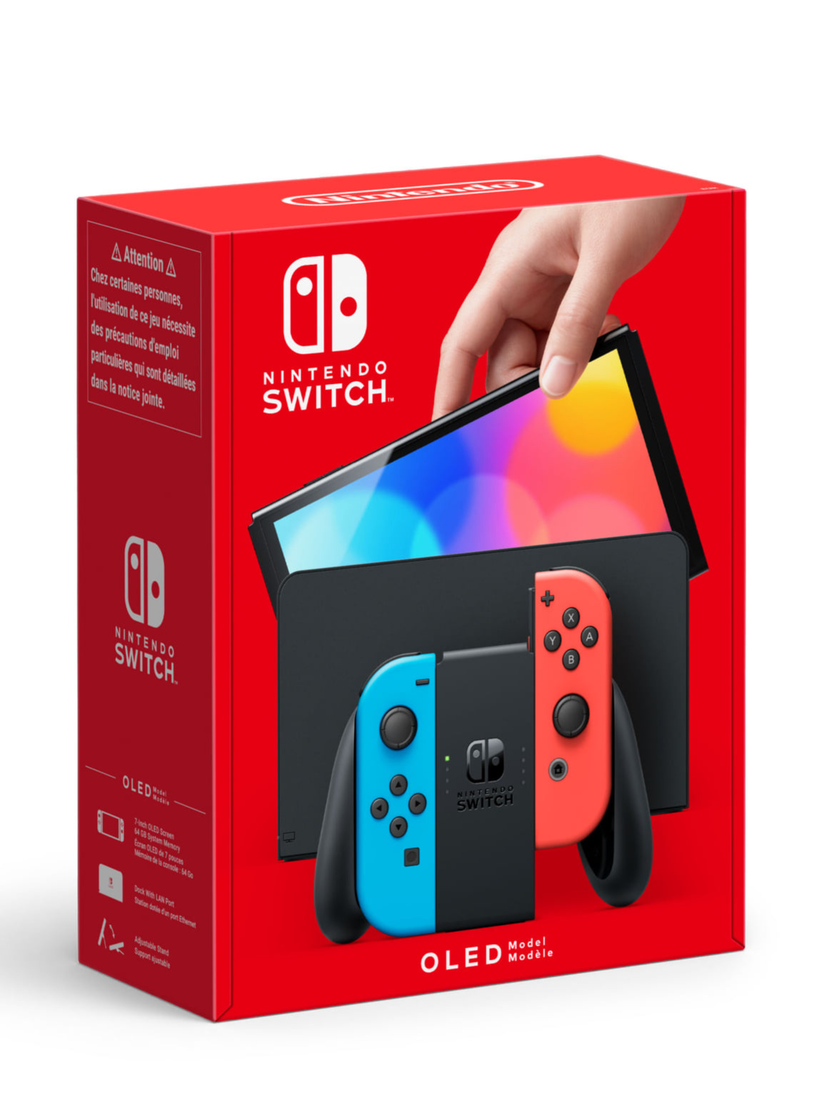 Konzola Nintendo Switch OLED model - Neon blue/Neon red