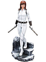 Figúrka Marvel - Black Widow White Costume Limited Edition (ArtFX Premier)