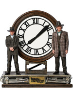 Soška Back to the Future III - Marty and Doc at the Clock Deluxe Art Scale 1/10 (Iron Studios)
