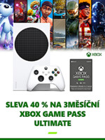 Konzola Xbox Series S 512GB + Game Pass Ulimate na 3 mesiace