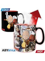Hrnček One punch man - Heroes (meniaci sa)
