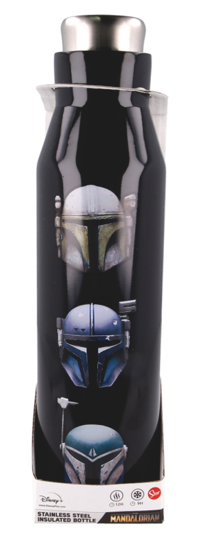 Fľaša na pitie Mandalorian - Helmets
