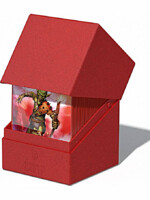 Krabička na karty Ultimate Guard - Boulder Deck Case Return to Earth Red (100+)