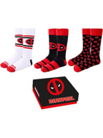 Ponožky Deadpool - 3 páry (40-46)