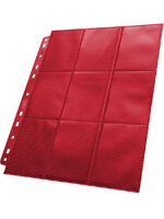 Stránka do albumu Ultimate Guard - Side Loaded 18-Pocket Pages Red (1 ks)