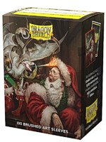 Ochranné obaly na karty Dragon Shield - Brushed Art Christmas 2021 (100 ks)