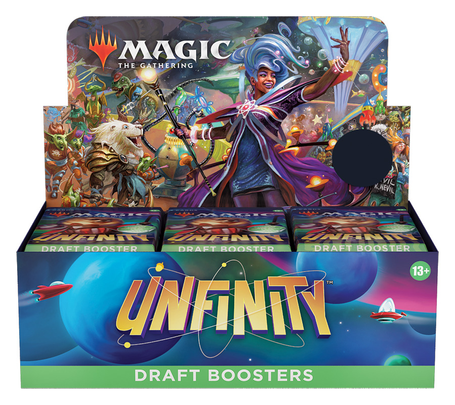 Kartová hra Magic: The Gathering Unfinity - Draft Booster Box (36 Boosterov)