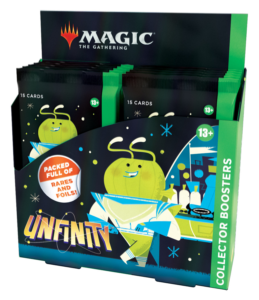 Kartová hra Magic: The Gathering Unfinity - Collector Booster Box (12 Boosterov)