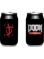 Fľaša na pitie Doom: Eternal - Doomslayer Rune Metal Can
