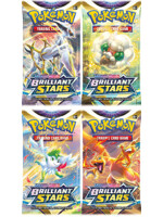 Kartová hra Pokémon TCG: Sword & Shield Brilliant Stars - booster (10 kariet)