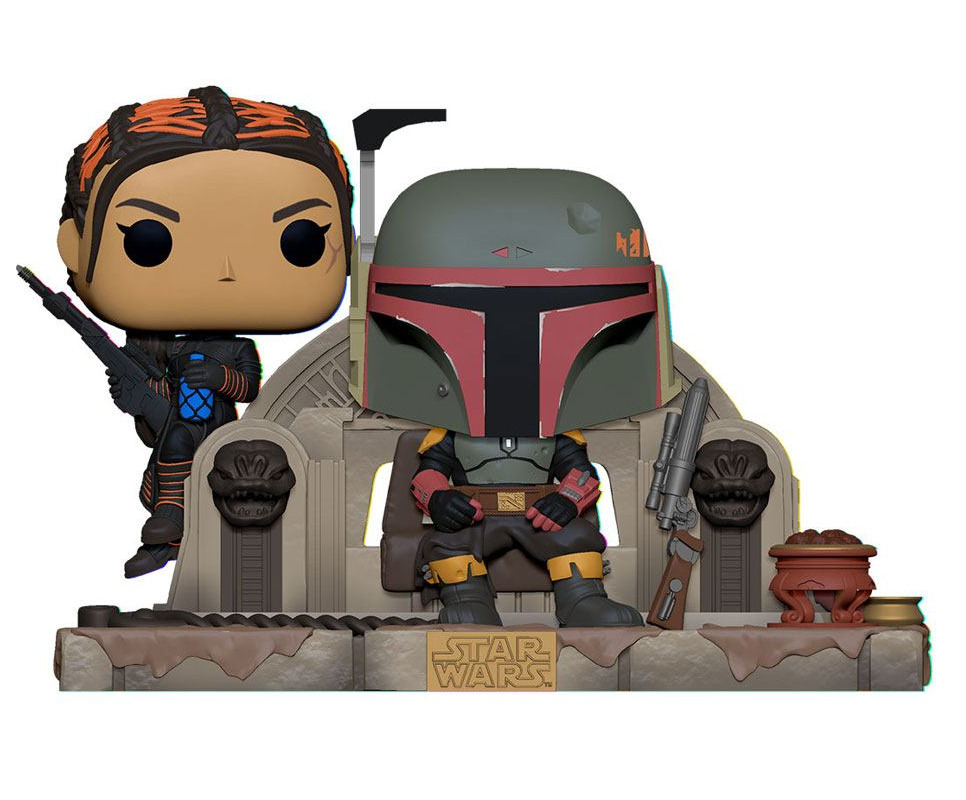 Figúrka Star Wars: The Mandalorian - Boba Fett & Fennec Shand (Funko POP! Moment)