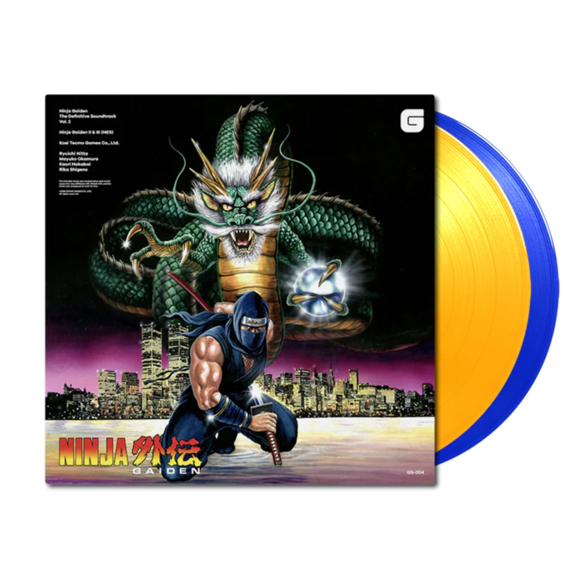 Oficiálny soundtrack Ninja Gaiden - The Definitive Soundtrack Vol. 2 na LP
