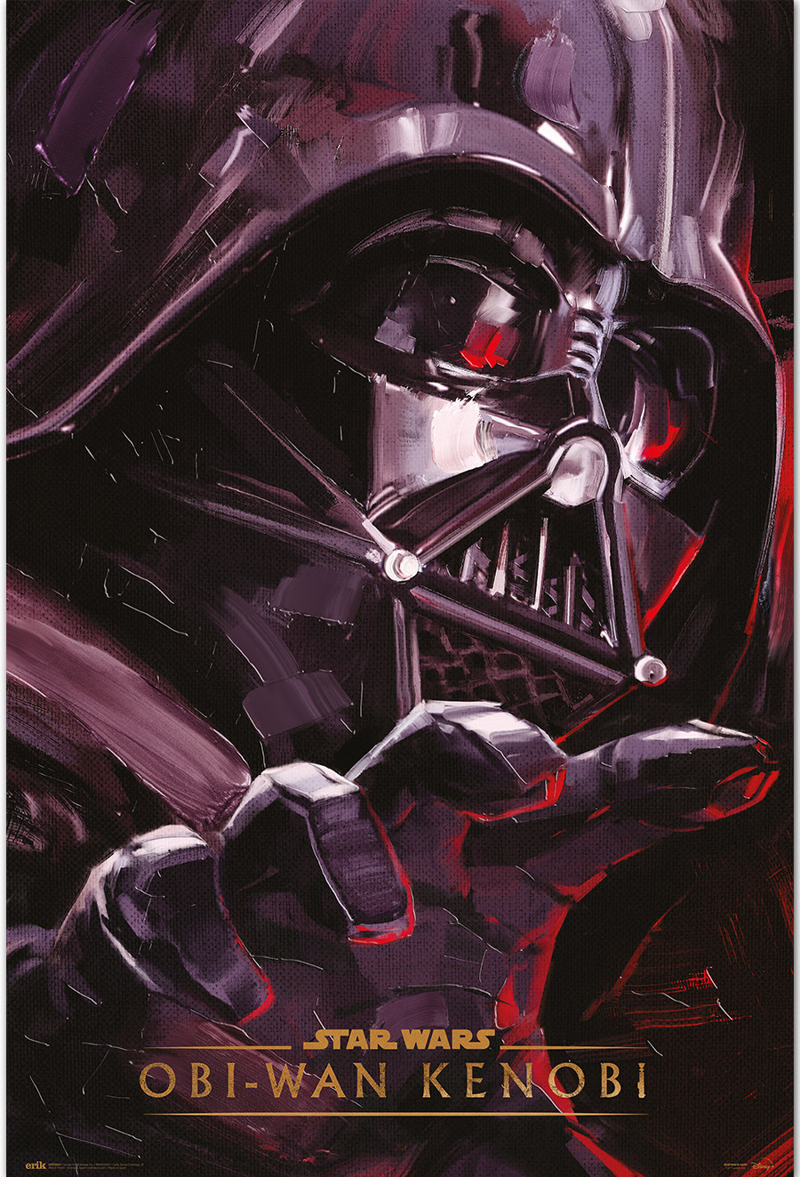 Plagát Star Wars: Obi-Wan Kenobi - Vader Painting