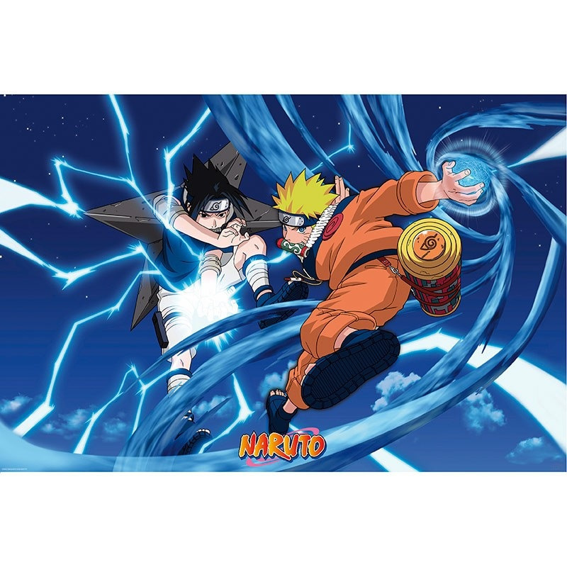 Plagát Naruto Shippuden - Naruto & Sasuke