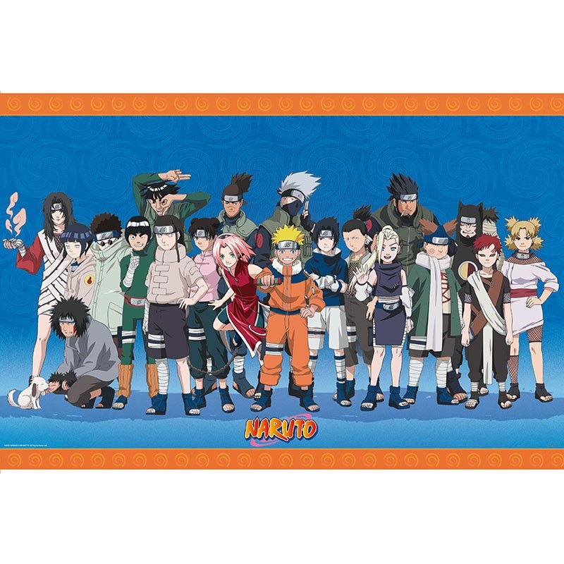 Plagát Naruto Shippuden - Konoha Ninjas