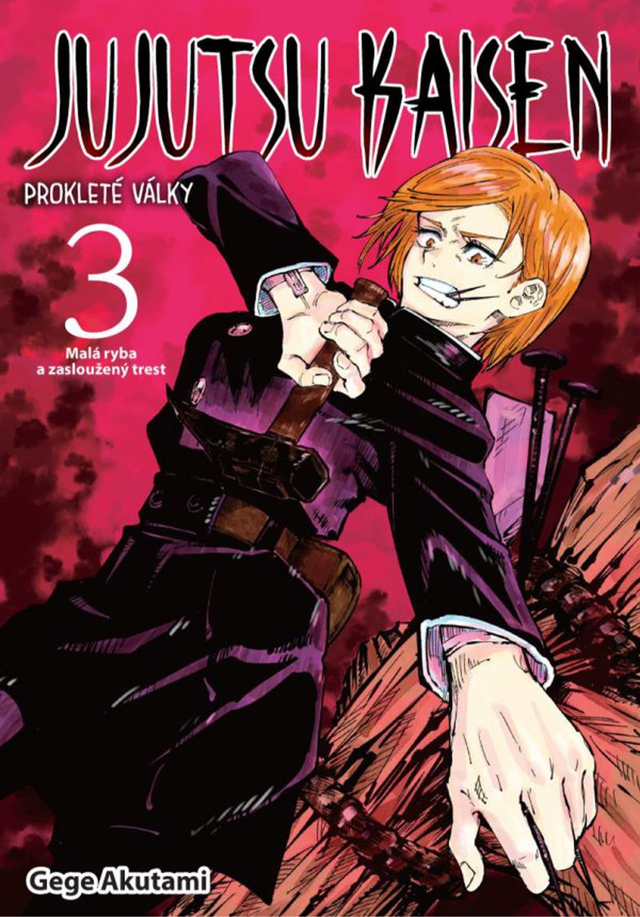 Komiks Jujutsu Kaisen - Prokleté války 3: Malá ryba a zasloužený trest
