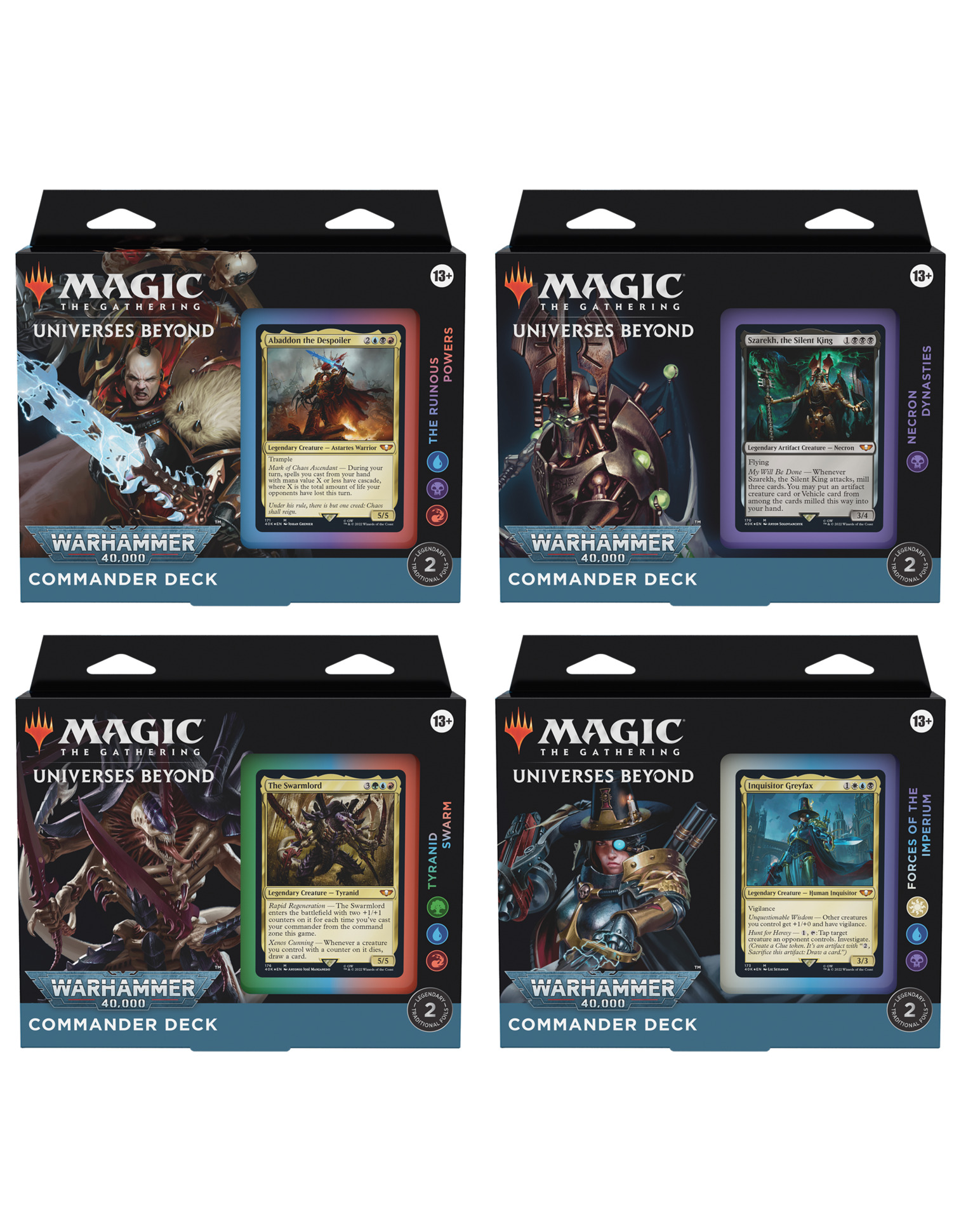 Kartová hra Magic: The Gathering Universes Beyond: Warhammer 40,000 - Commander Deck Set