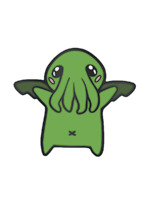Odznak Xzone Originals - Baby Cthulhu