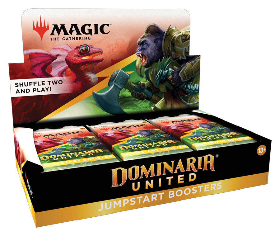 Kartová hra Magic: The Gathering Dominaria United - Jumpstart Booster Box (18 boosterov)