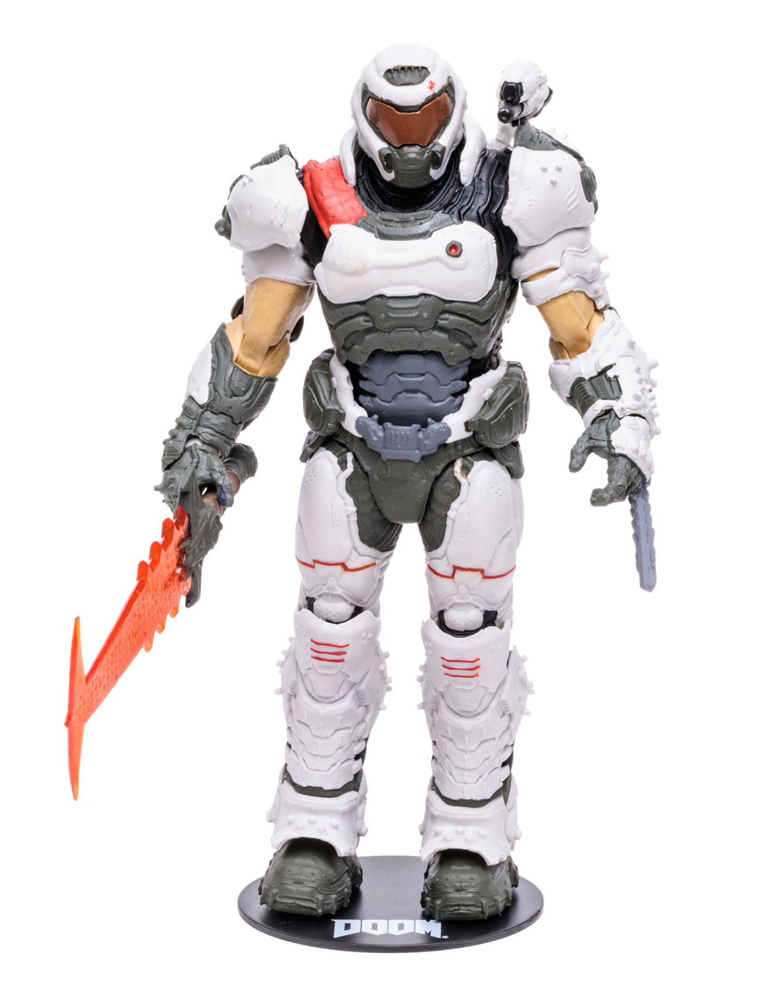 Figúrka Doom: Eternal - Doom Slayer White Armor (McFarlane)