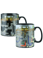 Hrnček Minecraft - Levels XL (meniaci sa)