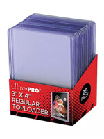 Ochranné obaly na karty Ultra Pro - Regular Toploader (25 ks)