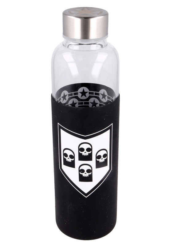 Fľaša na pitie Call of Duty - Skulls Logo (sklenená)