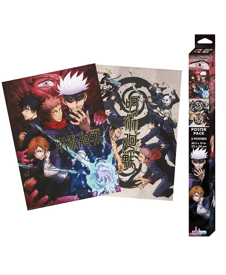Plagát Jujutsu Kaisen - Group and Schools (2 plagáty)