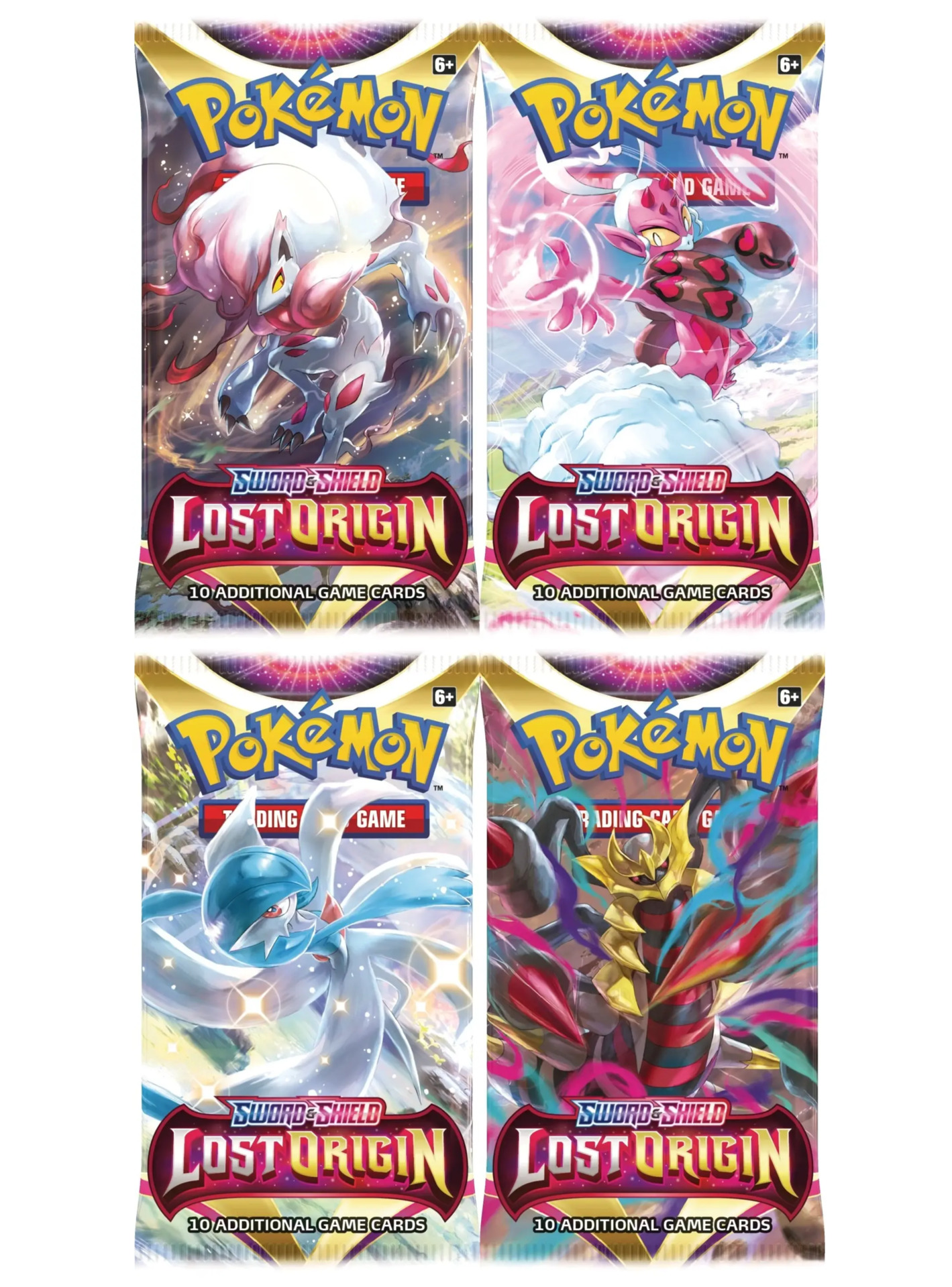 Kartová hra Pokémon TCG: Sword & Shield Lost Origin - booster (10 karet)