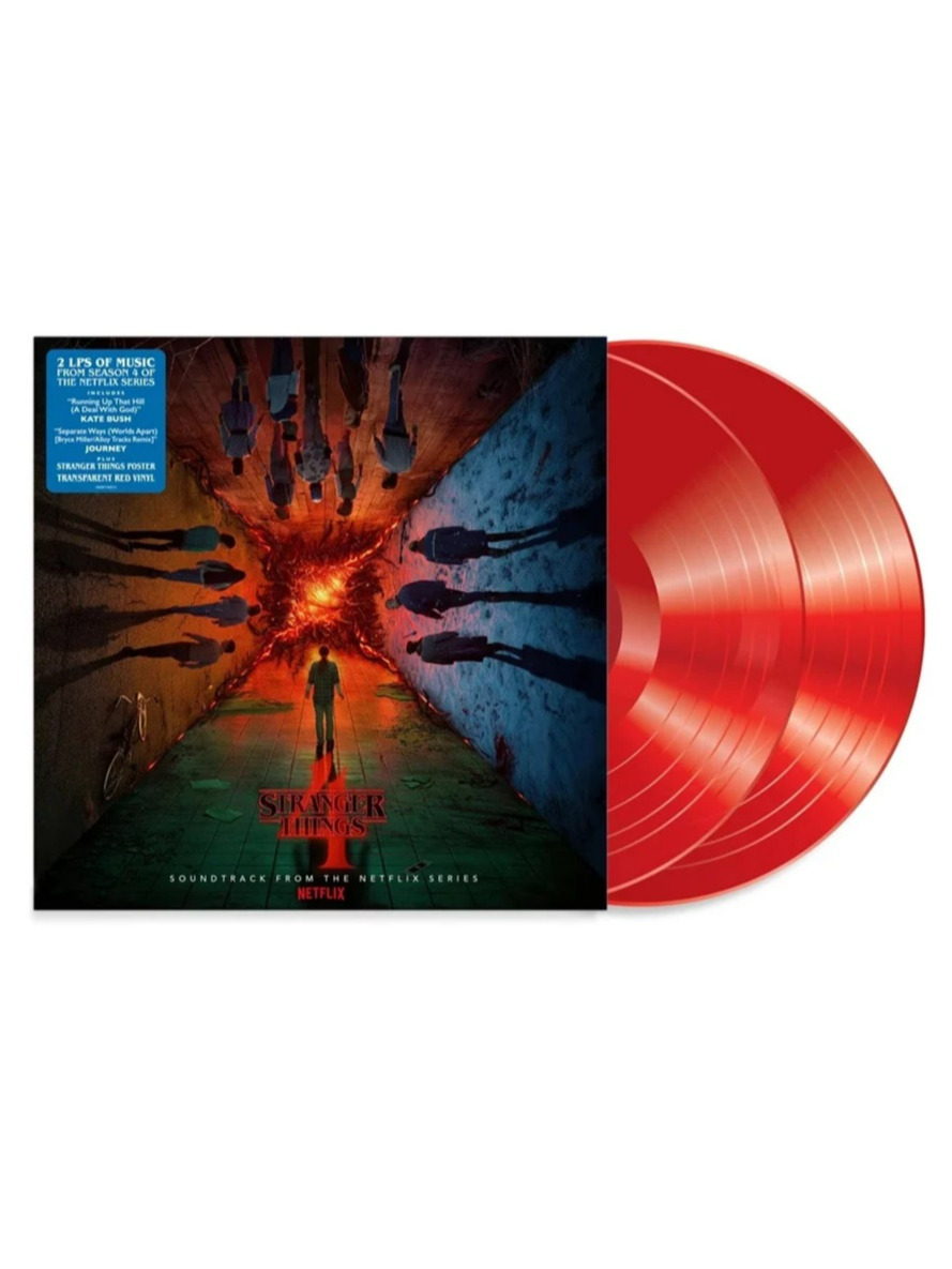 Oficiálny soundtrack Stranger Things 4 na LP (2x červený vinyl)